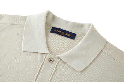 Louis 25ss jacquard knit shirt