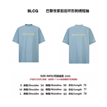 Balen 25ss embroidered t-shirt