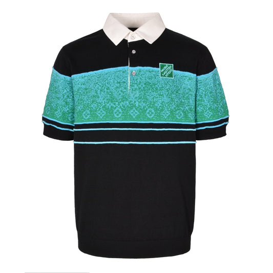 1V 25SS jacquard polo shirt
