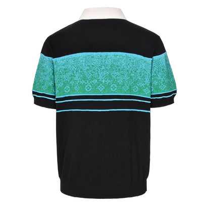 1V 25SS jacquard polo shirt