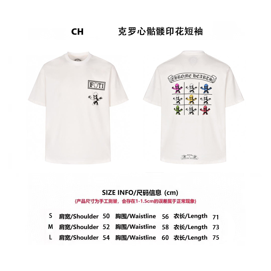 Ch 25SS print T-shirt