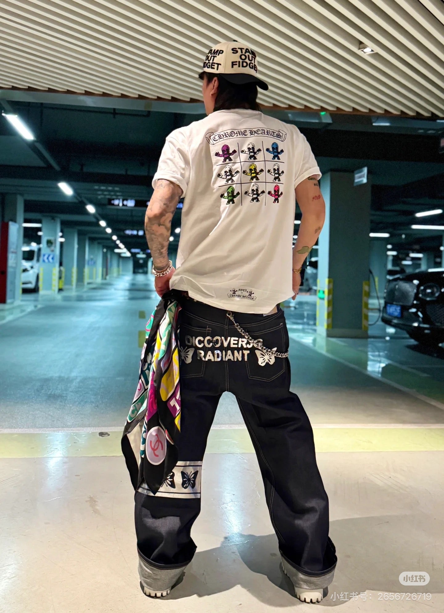 Ch 25SS print T-shirt