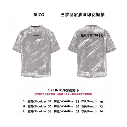 Balen 25SS embroidery T-shirt