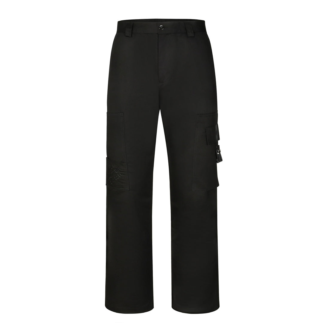 1v 24SS embroidery cargo pants