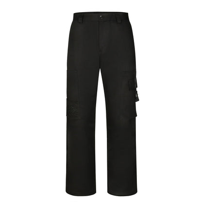 1v 24SS embroidery cargo pants