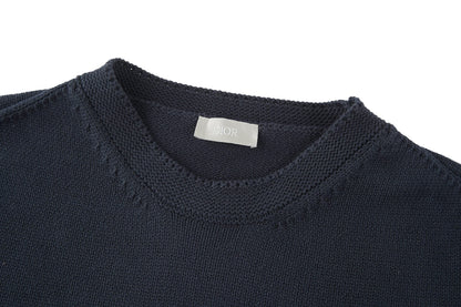 CD 25SS embroidery knit sweater
