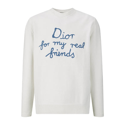 CD 25SS embroidery knit sweater