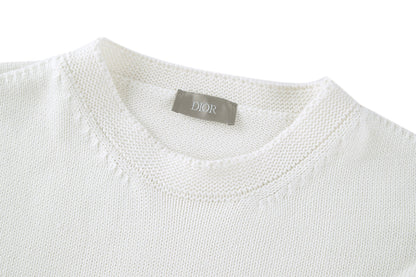CD 25SS embroidery knit sweater