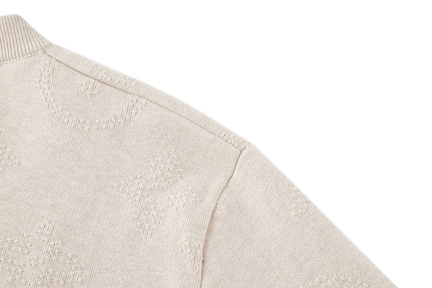 1V 25SS jacquard knitted sweater