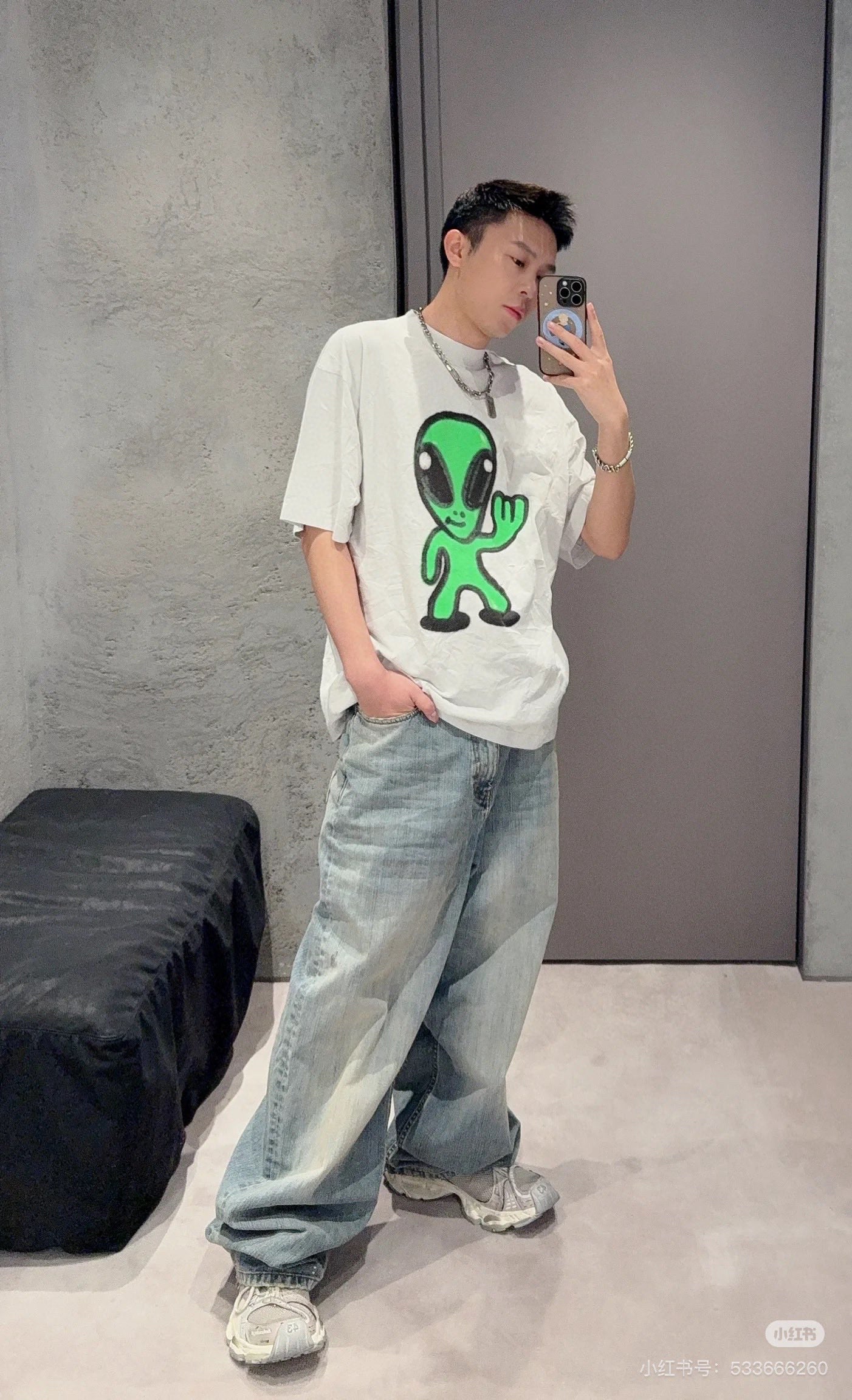Balen 25SS print T-shirt