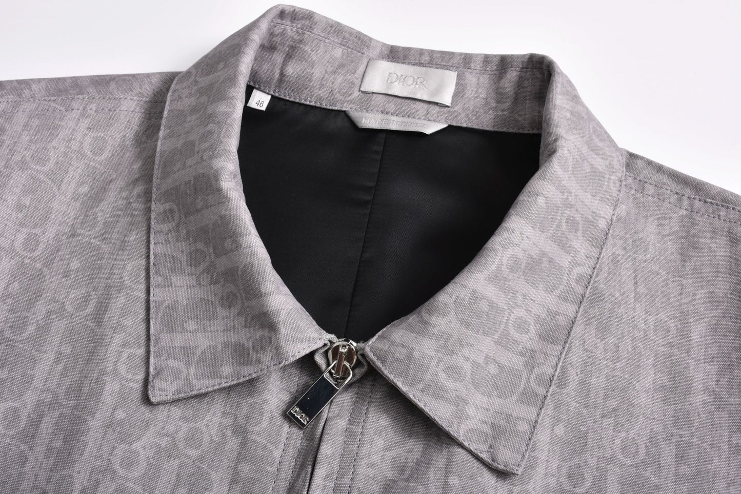 Dio 25ss jacquard denim jacket