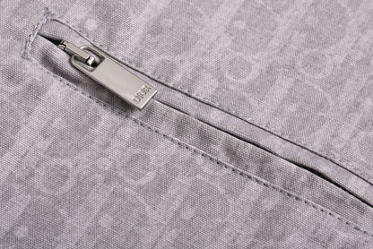 Dio 25ss jacquard denim jacket