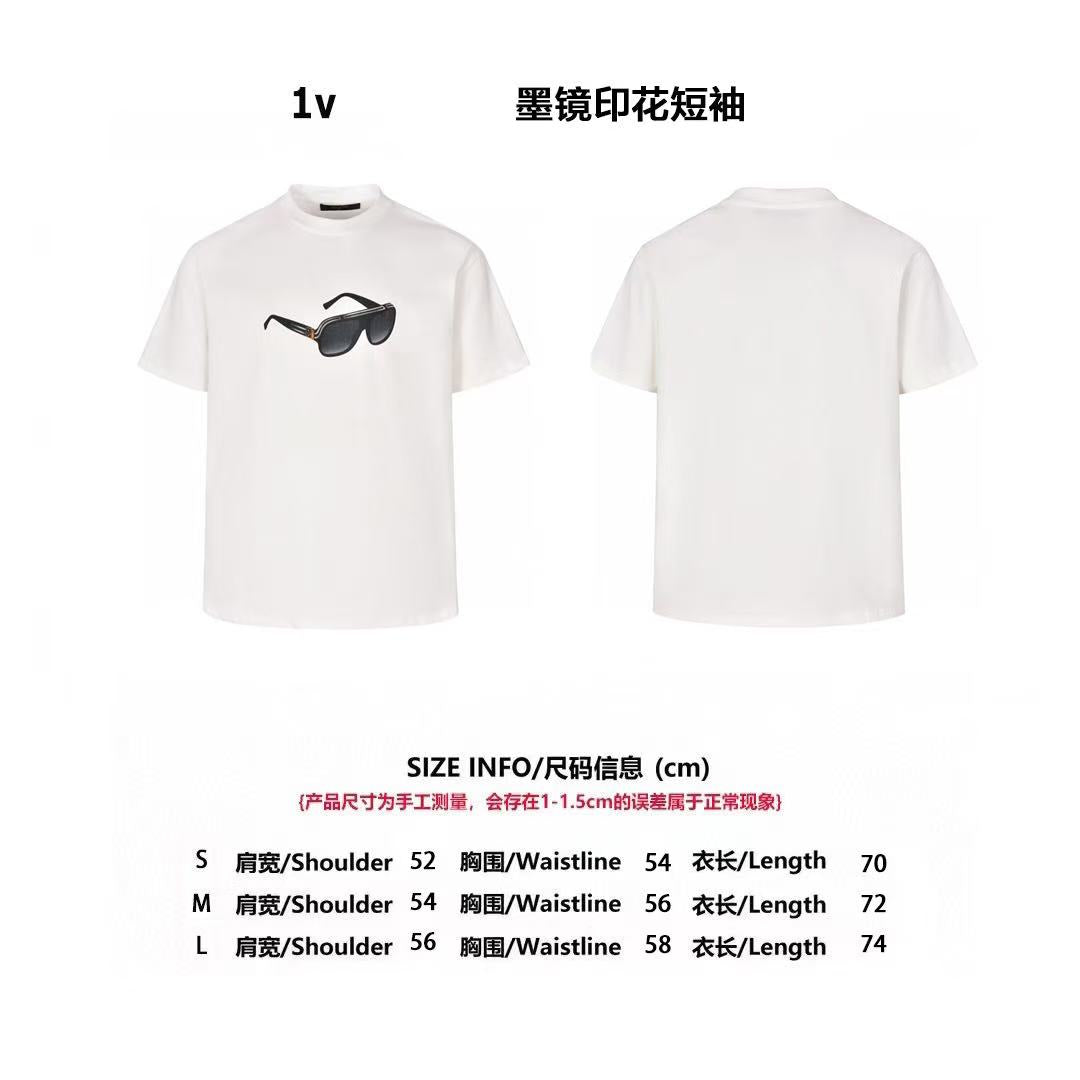 1V 25SS print t-shirt