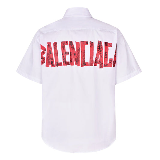 Balen 25ss tape shirt