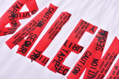 Balen 25ss tape shirt