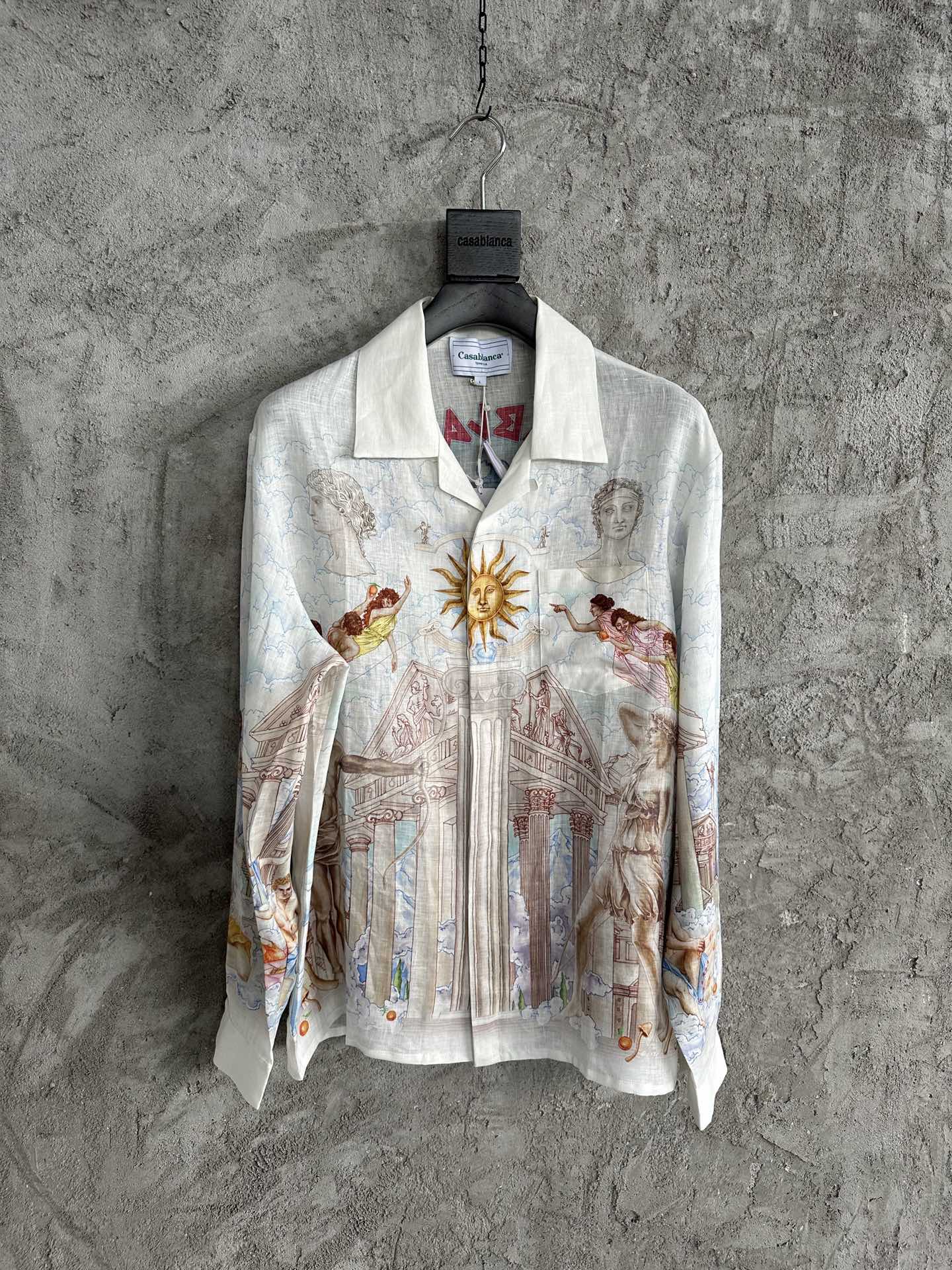 Casablan silk shirt