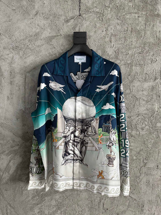Casablan silk shirt