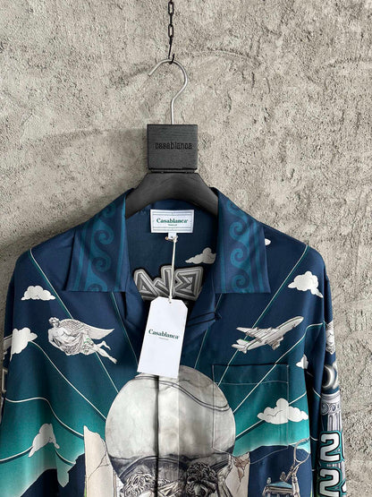 Casablan silk shirt
