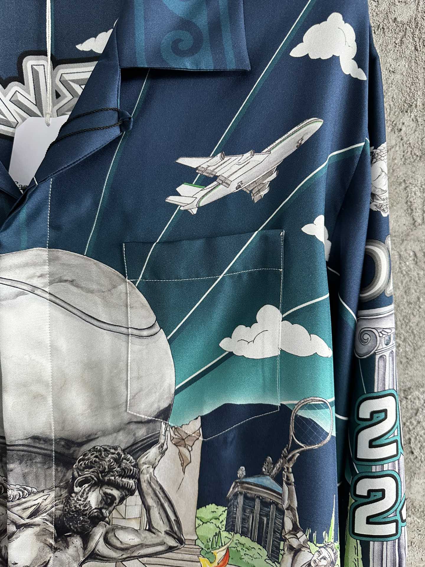 Casablan silk shirt