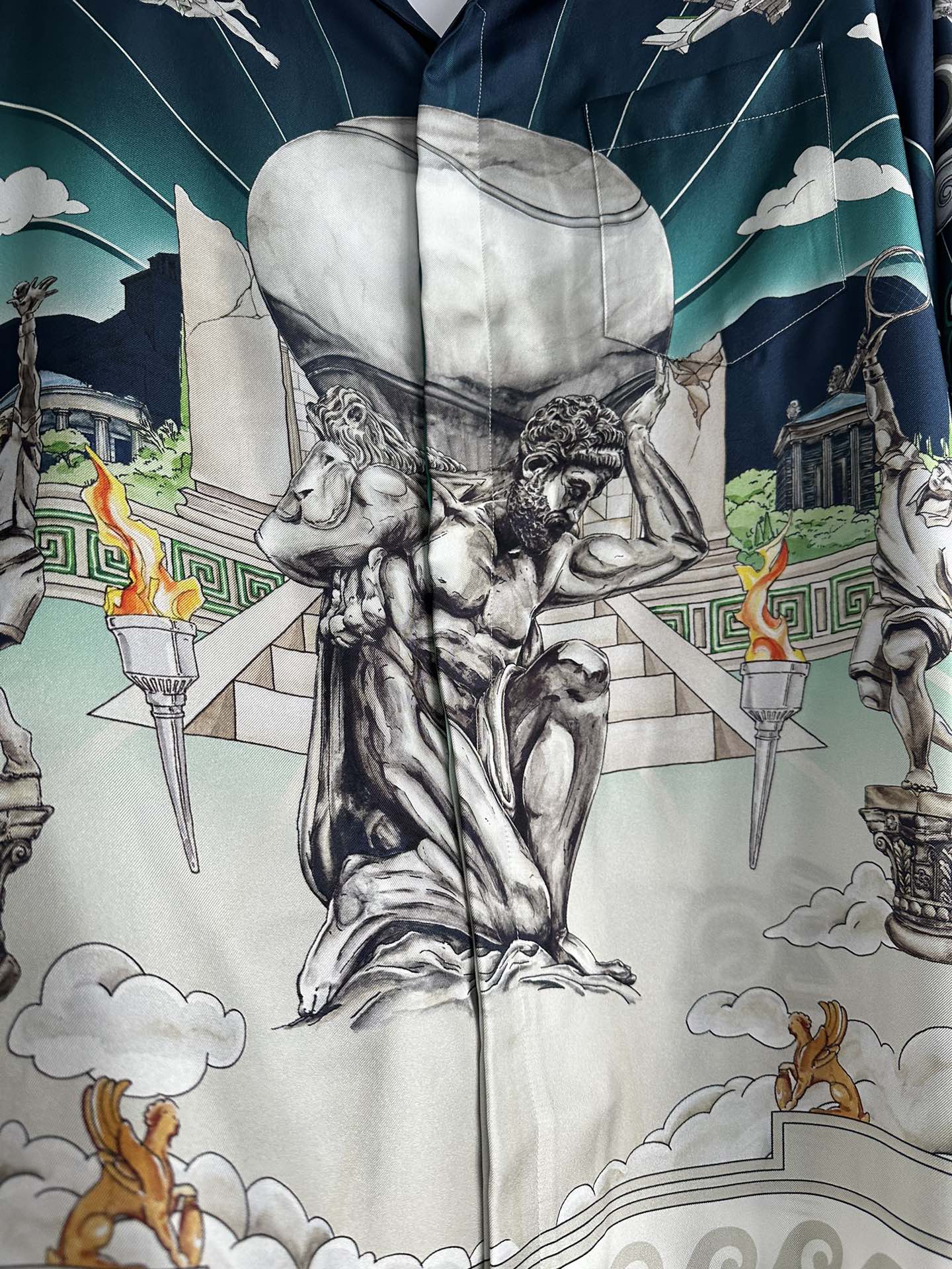 Casablan silk shirt