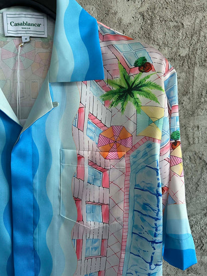 Casablan silk shirt
