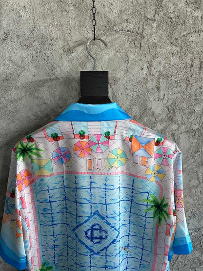 Casablan silk shirt