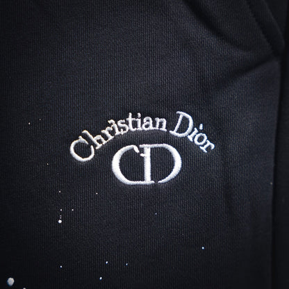 CD embroidered shorts