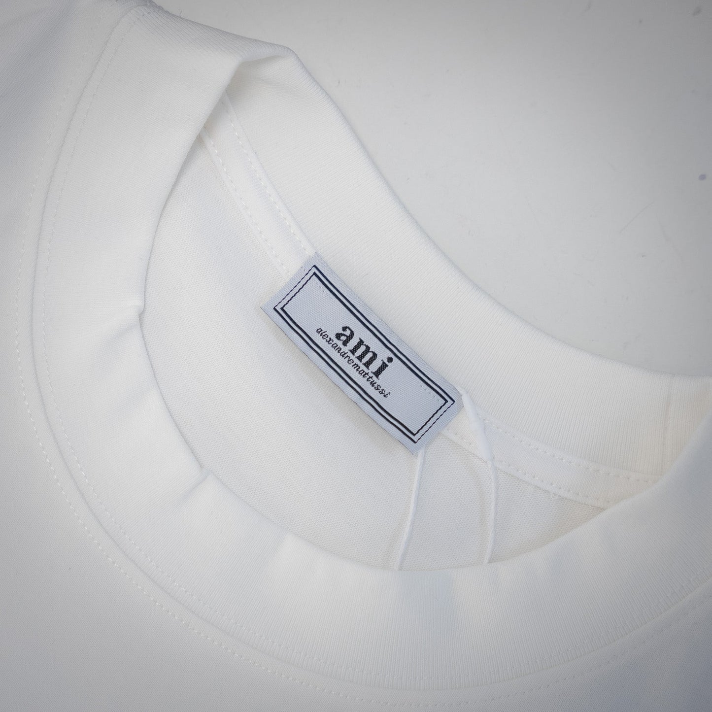 ami embroidered t-shirt
