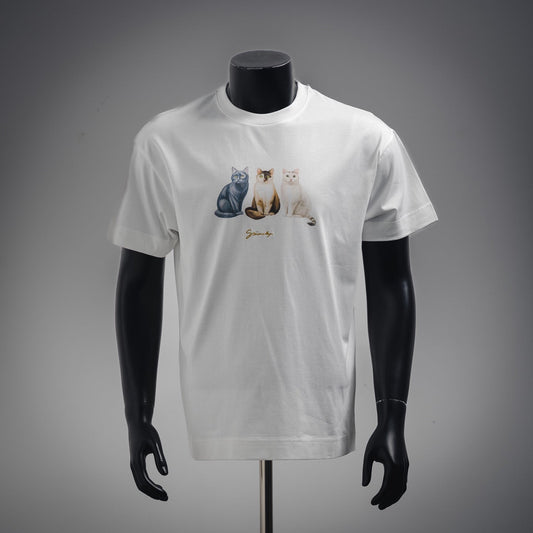 Given 25ss print t-shirt