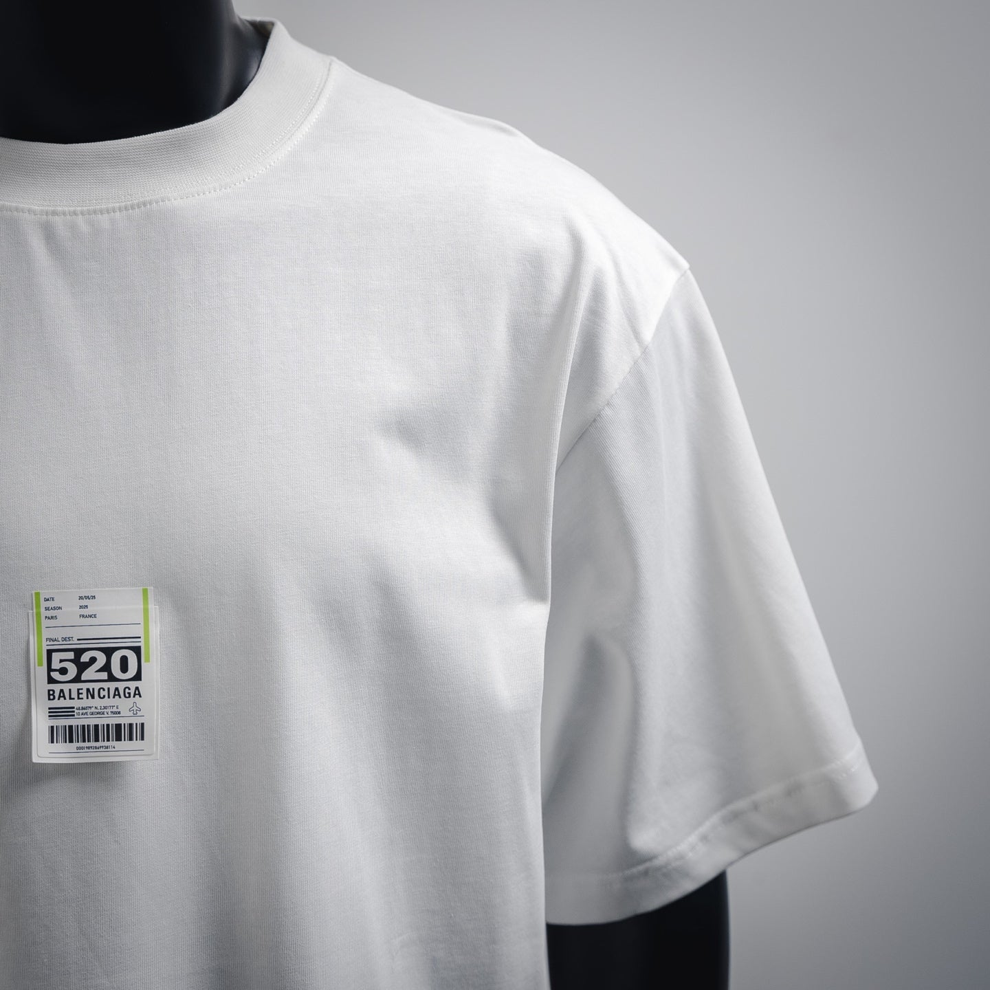 Balen 25ss label t-shirt