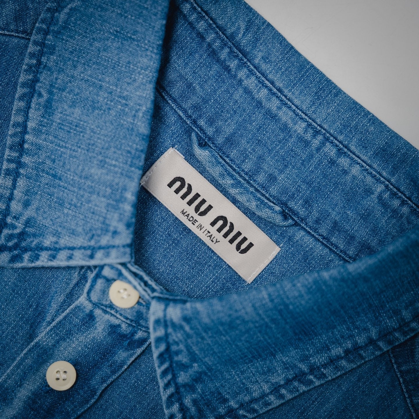 Miu 25ss denim vest