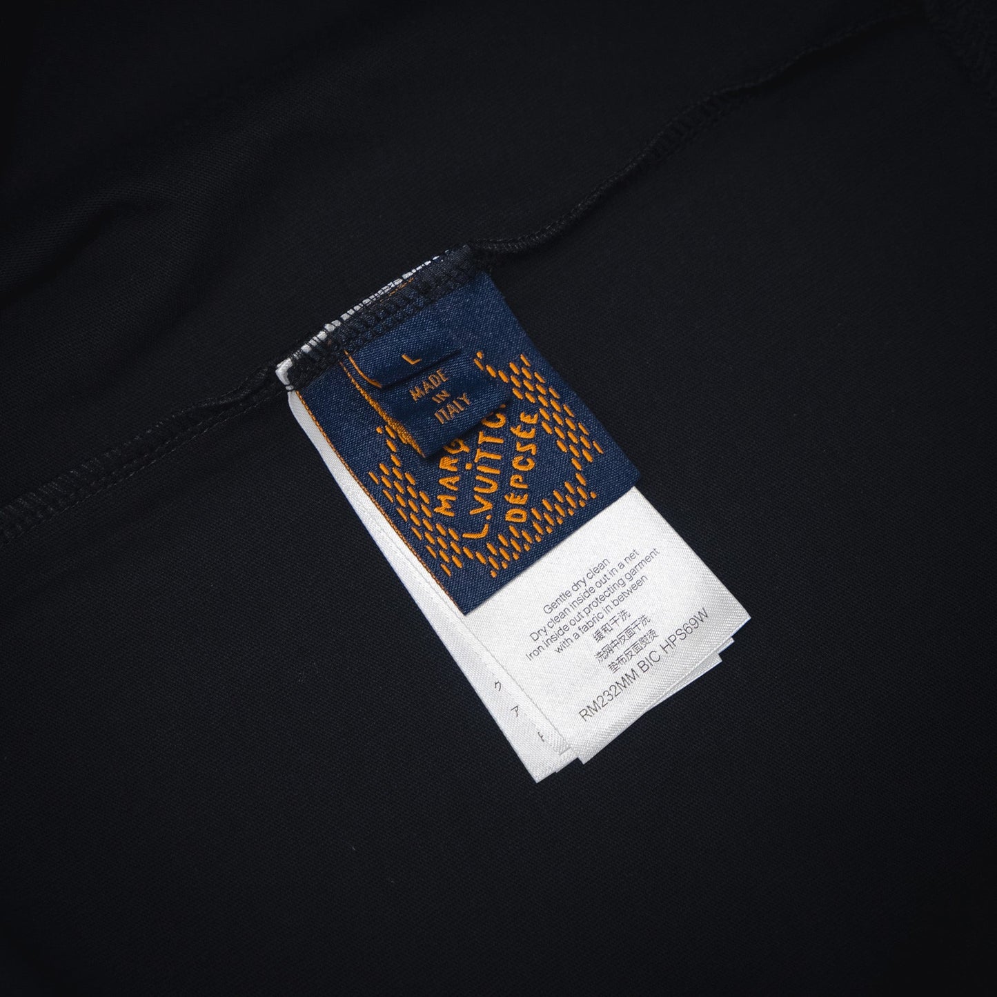Louis 25ss embroidered t-shirt