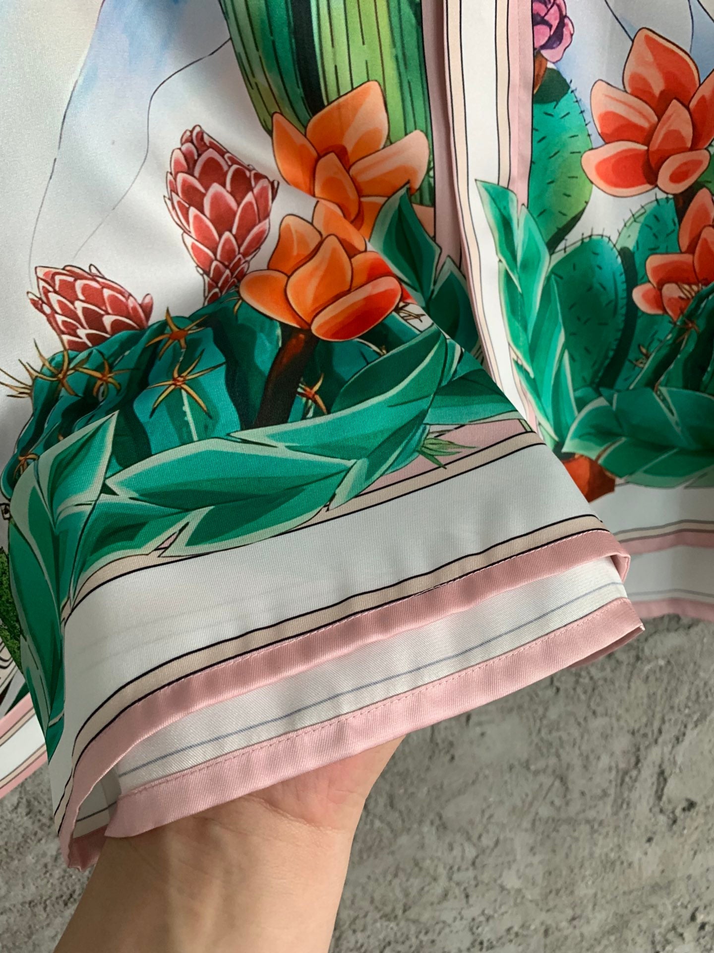 casablan silk shirt