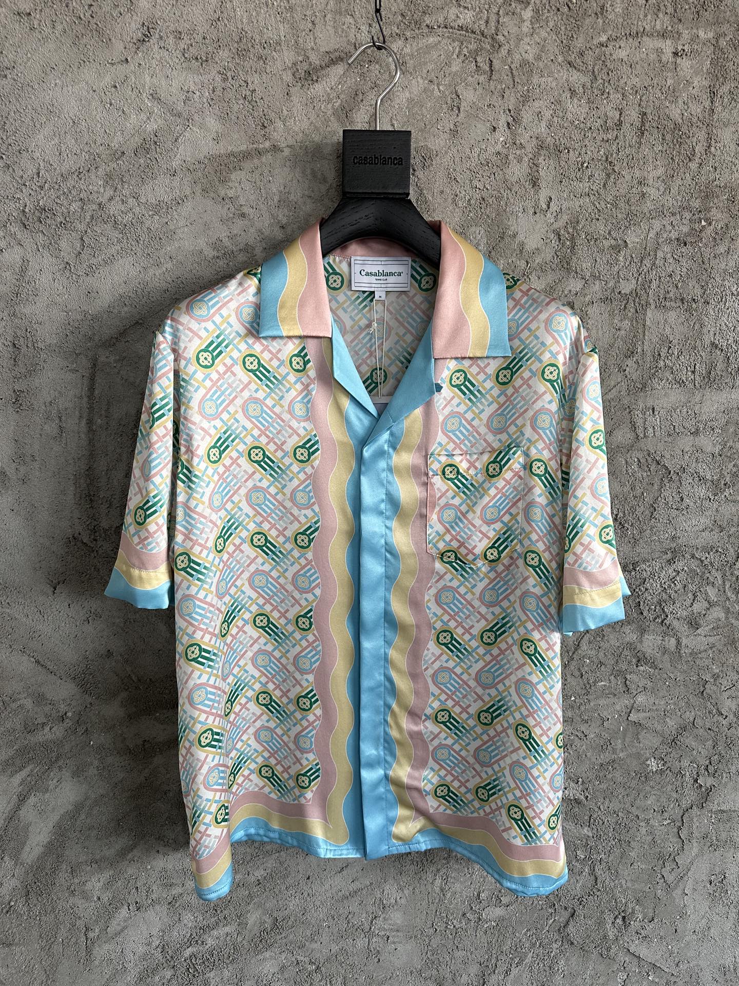 casabla silk shirt
