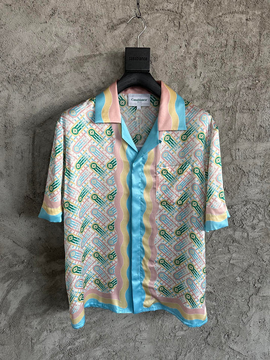 casabla silk shirt
