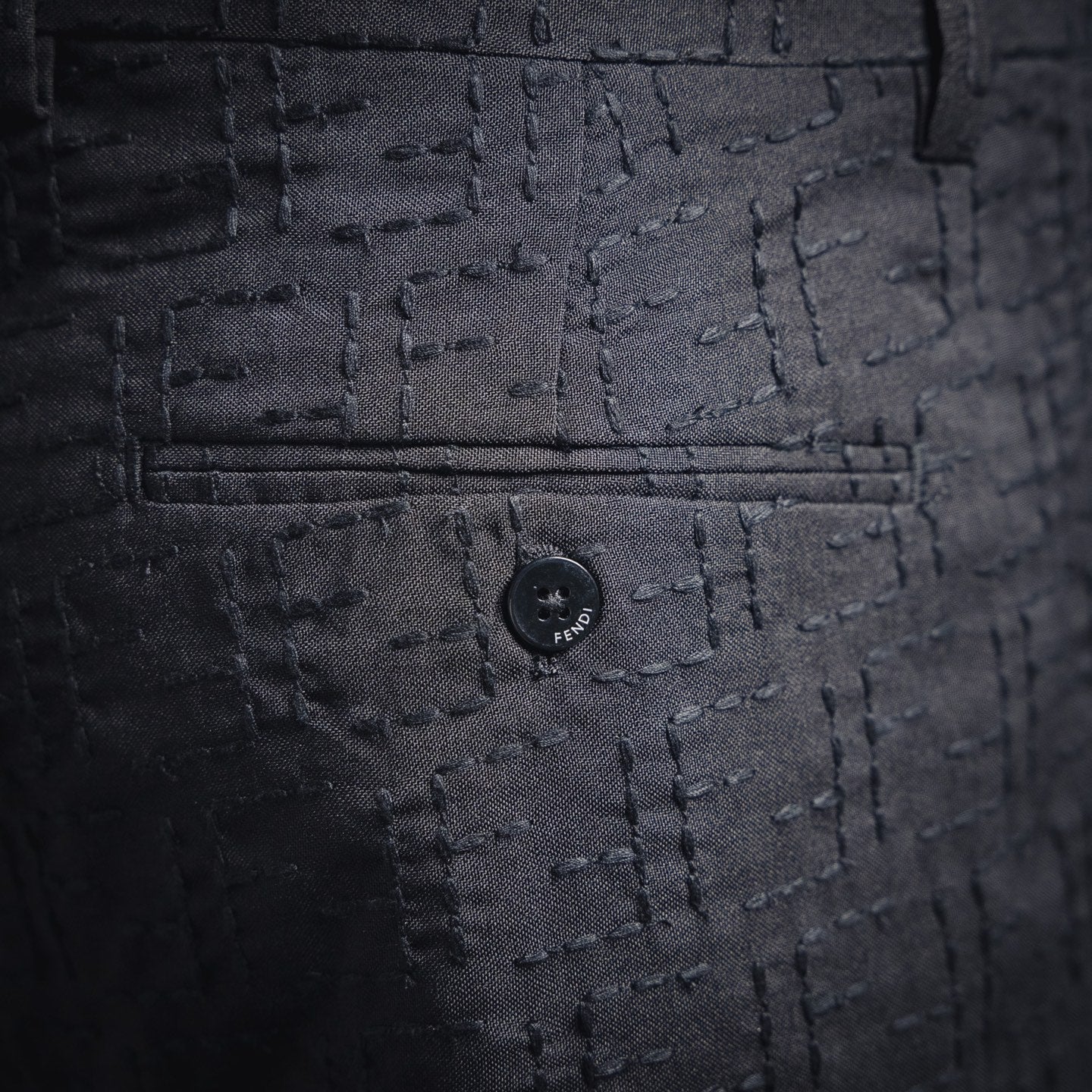 Fend 25ss jacquard short