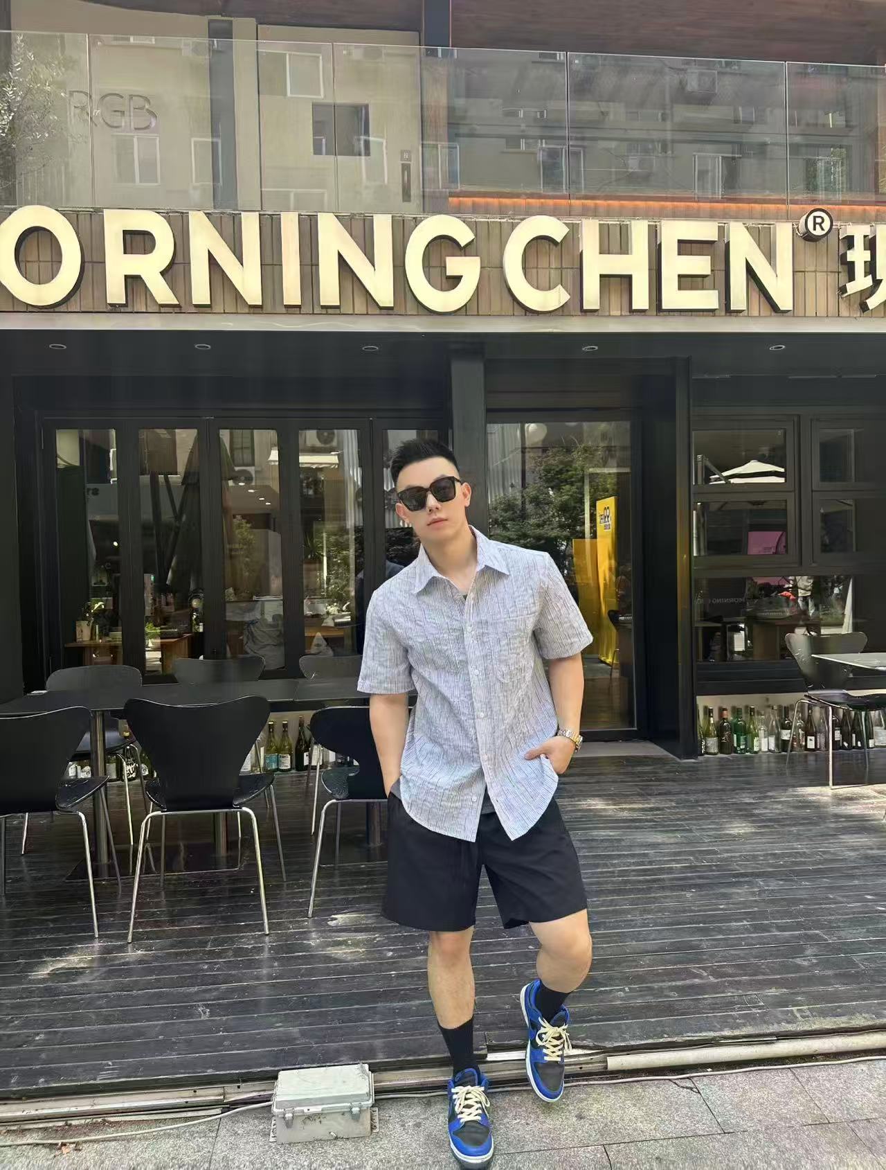 Loe 25ss jacquard shirt