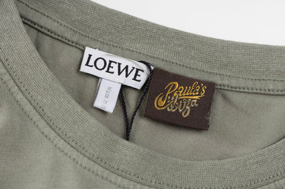Loe 25ss embroidered t-shirt