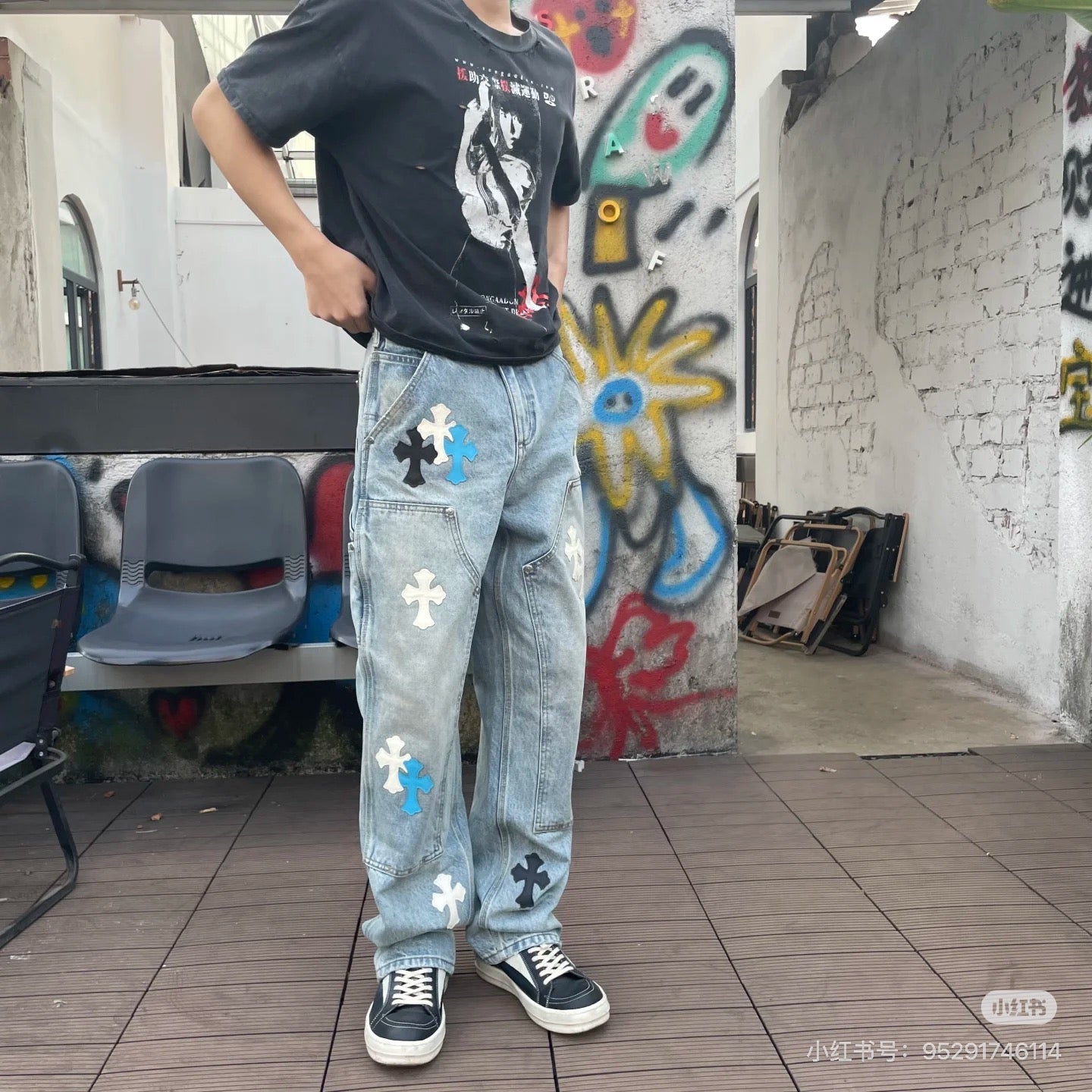 Chrome 25ss cargo jeans