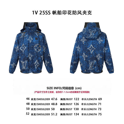 Louis 25ss print jacket