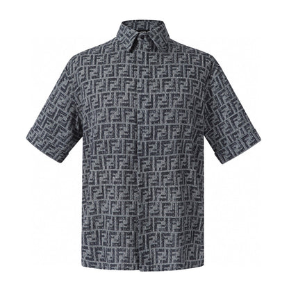 Fend 25ss jacquard shirt