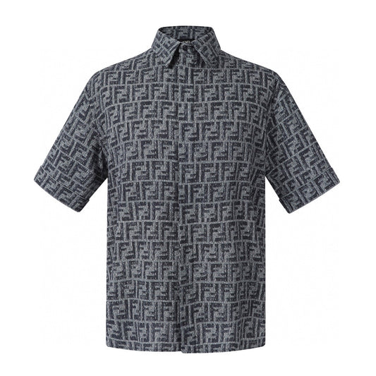 Fend 25ss jacquard shirt