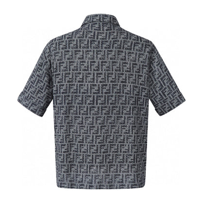 Fend 25ss jacquard shirt