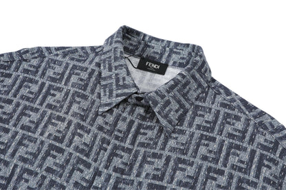 Fend 25ss jacquard shirt