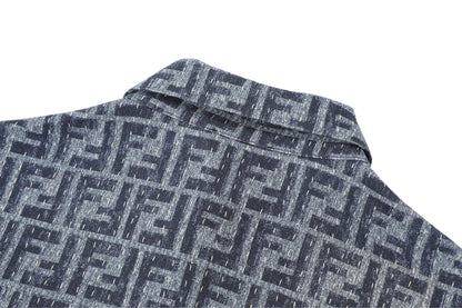 Fend 25ss jacquard shirt