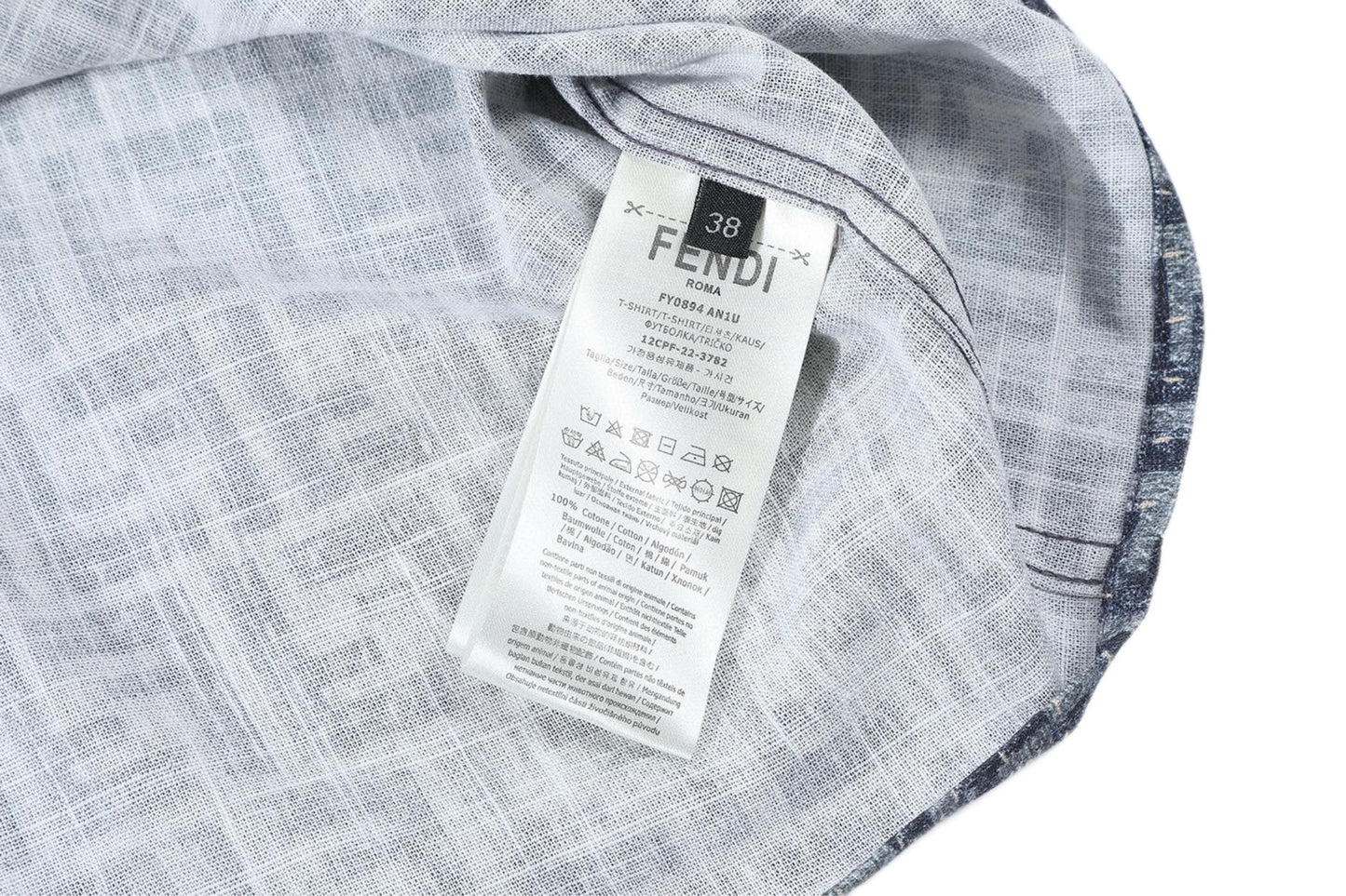 Fend 25ss jacquard shirt