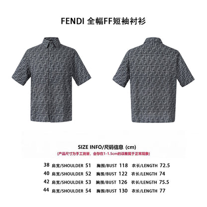 Fend 25ss jacquard shirt