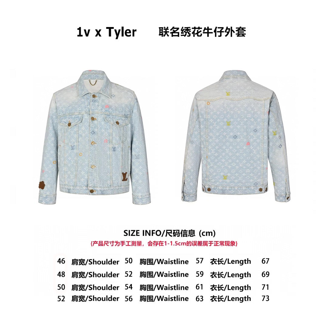 Louis 25ss denim jacket