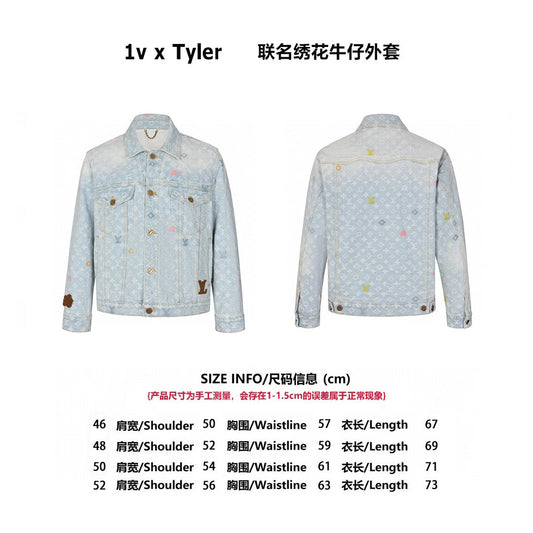 Louis 25ss denim jacket