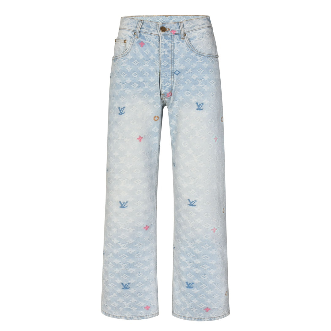 Louis x tyle jacquard jeans